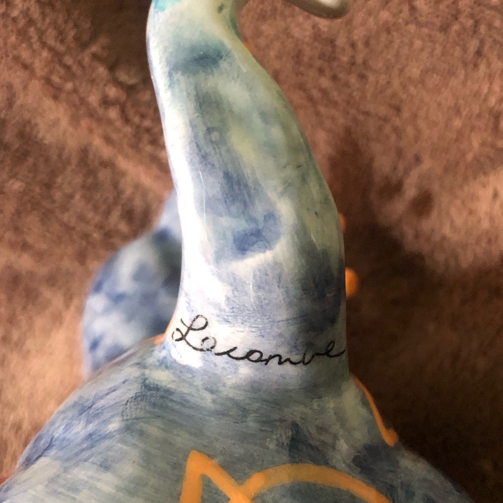 Collectible Cat figure signed 🐱 - Picture 5 of 9